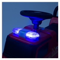 Dziecięcy jeździk z dźwiękiem Mercedes Baby Mix STRAŻ POŻARNA czerwony