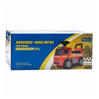 Dziecięcy jeździk z dźwiękiem Mercedes Baby Mix STRAŻ POŻARNA czerwony