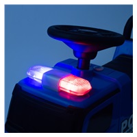 Dziecięcy jeździk z dźwiękiem Mercedes Baby Mix POLICE niebieski