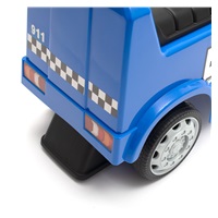 Dziecięcy jeździk z dźwiękiem Mercedes Baby Mix POLICE niebieski