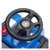 Dziecięcy jeździk z dźwiękiem Mercedes Baby Mix POLICE niebieski