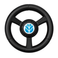 Dziecięce jeździdełko traktor z przyczepą i narzędziami Baby Mix New Holland niebieski