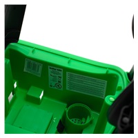 Dziecięcy jeździk z dźwiękiem i rączką Baby Mix RACER zielony