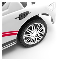 Dziecięcy jeździk z dźwiękiem Baby Mix RACER biały