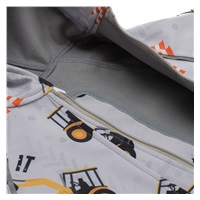 Softshell niemowlęcy pajacyk New Baby Koparka