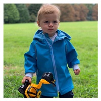 Softshell niemowlęca kurtka New Baby niebieska