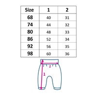 Softshell niemowlęce spodnie New Baby różowe