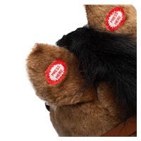 DRUGA JAKOŚĆ Konik na biegunach z melodią PlayTo brązowy