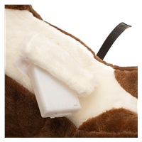 DRUGA JAKOŚĆ Konik na biegunach z melodią PlayTo brązowy