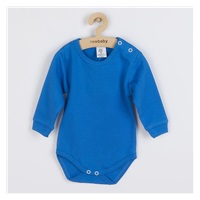 Body z długim rękawem New Baby ciemno niebieskie