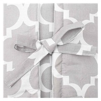 Klasyczny rożek wiązany New Baby JACKET szary maroko