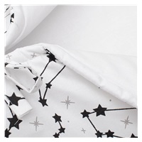 Klasyczny rożek wiązany New Baby JACKET niebo biały