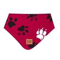 Niemowlęca bawełniana apaszką na szyję New Baby łapka ciemno różowa M