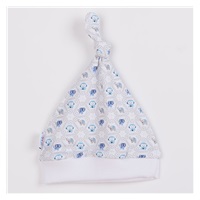 3-częściowy bawełniany komplet New Baby Kiddy biało-niebieski