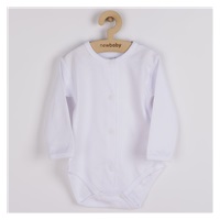 3-częściowy bawełniany komplet New Baby Kiddy biało-turkusowy