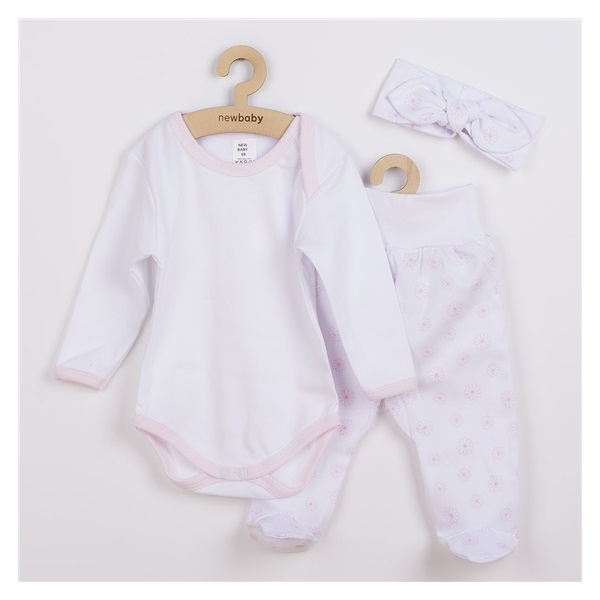 3-częściowy bawełniany komplet New Baby Lili