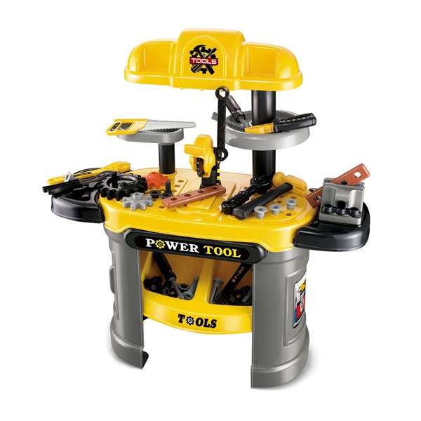 Warsztat dla dzieci Baby Mix Power Tool żółty
