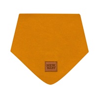 Niemowlęca bawełniana apaszką na szyję New Baby Favorite brązowy M