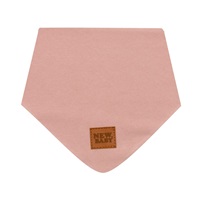 Niemowlęca bawełniana apaszką na szyję New Baby Favorite różowa M