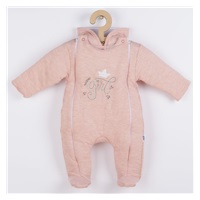 Zimowy kombinezon New Baby Super Girl morelowy