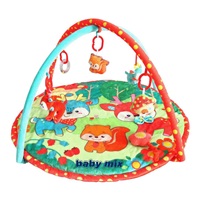 Edukacyjna mata Baby Mix jeleń i przyjaciele