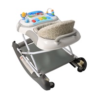 Chodzik z huśtawką i silikonowymi kółkami 3w1 New Baby Magic Sea World II