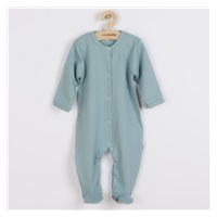 Niemowlęcy bawełniany pajac New Baby Practical zielony chłopiec