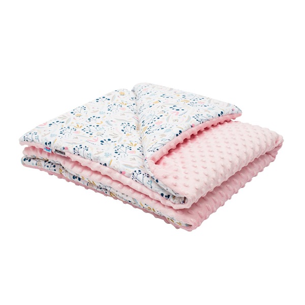 Dziecięcy kocyk z Minki New Baby Jarzębina 80x102 cm