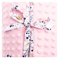 Luksusowy Becik wiązany z Minki New Baby Jarzębina 75x75 cm