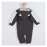 Niemowlęcy pajac dresowy New Baby The Best graphite