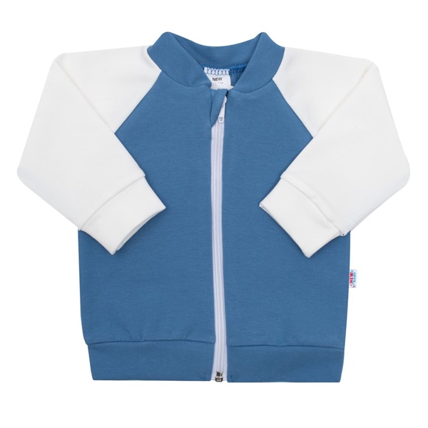 Niemowlęca bluza dresowaa New Baby The Best niebieska