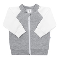 Niemowlęca bluza dresowa New Baby The Best szara