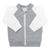 Niemowlęca bluza dresowa New Baby The Best szara