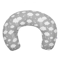 Poduszka do karmienia New Baby Chmurka szara