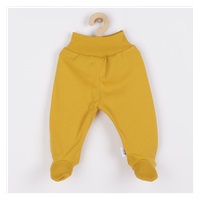 Niemowlęce półśpiochy New Baby Classic II mustardowe