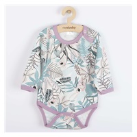 Niemowlęce body New Baby Rebel lila