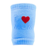 Dziecięce nakolanniki New Baby z ABS I Love Mum and Dad niebieskie