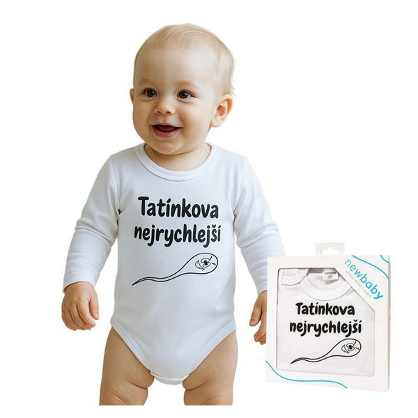 Body z nadrukiem New Baby Halloween