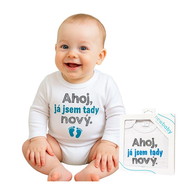 Body z nadrukiem New Baby Halloween