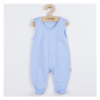 Dwuczęściowy bawełniany komplet New Baby Sweetie niebieski