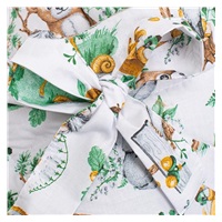 Becik z kokosowym wkładem New Baby zwierzaki w lesie