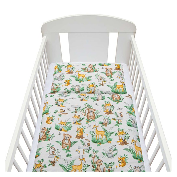 2-częściowa pościel New Baby 100/135 cm zwierzaki w lesie