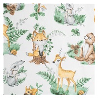 2-częściowa pościel New Baby 100/135 cm zwierzaki w lesie