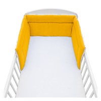 3-częściowa pościel New Baby 90/120 cm lama szaro-musztardowa