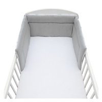 3-częściowa pościel New Baby 90/120 cm Jelonek szara
