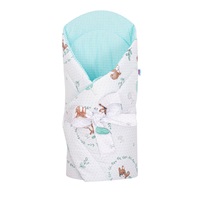 Becik z kokosowym wkładem New Baby Sarenka miętowy