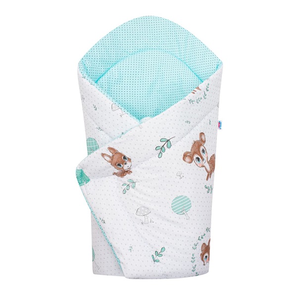 Becik New Baby Sarenka miętowy