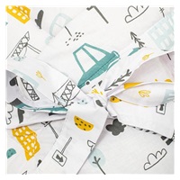 Becik z kokosowym wkładem New Baby Miasto musztarda