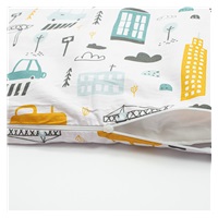 2-częściowa pościel New Baby 90/120 cm Miasto