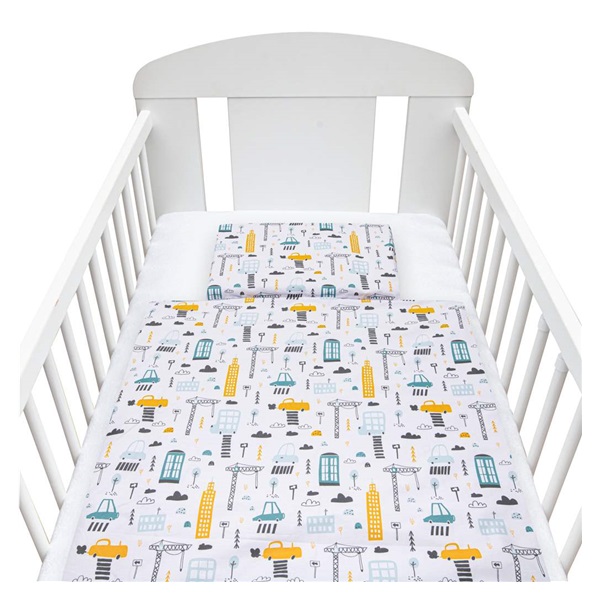 2-częściowa pościel New Baby 100/135 cm Miasto